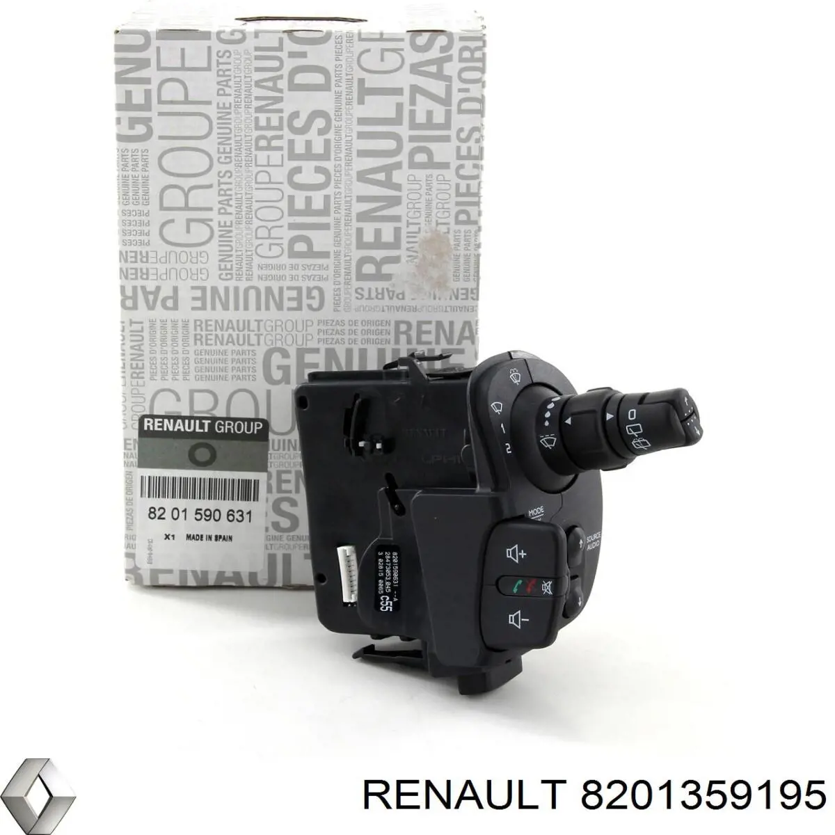 Перемикач підрульовий, правий 8201359195 Renault (RVI)