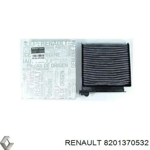 Фільтр повітряний обігрівача Renault (RVI) 8201370532 ціна, від 9.88 USD