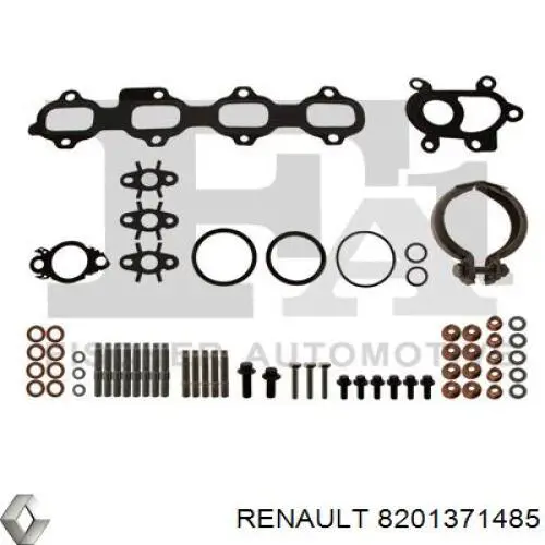 Турбіна Renault (RVI) 8201371485 ціна, від 290.52 USD