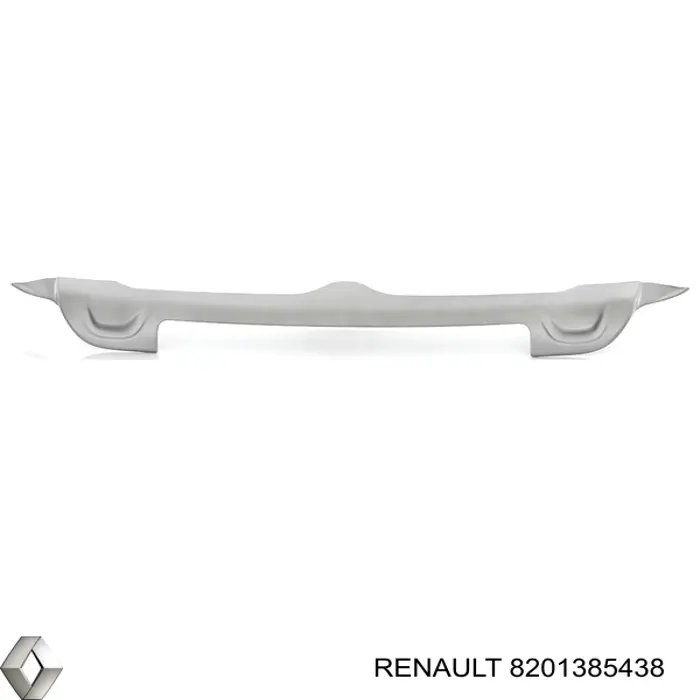 Молдинг переднього бампера, центральний Renault (RVI) 8201385438 ціна, від 59.51 USD