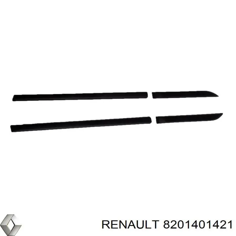 Купити 8201401421 Renault (RVI) Молдинги дверей, комплект