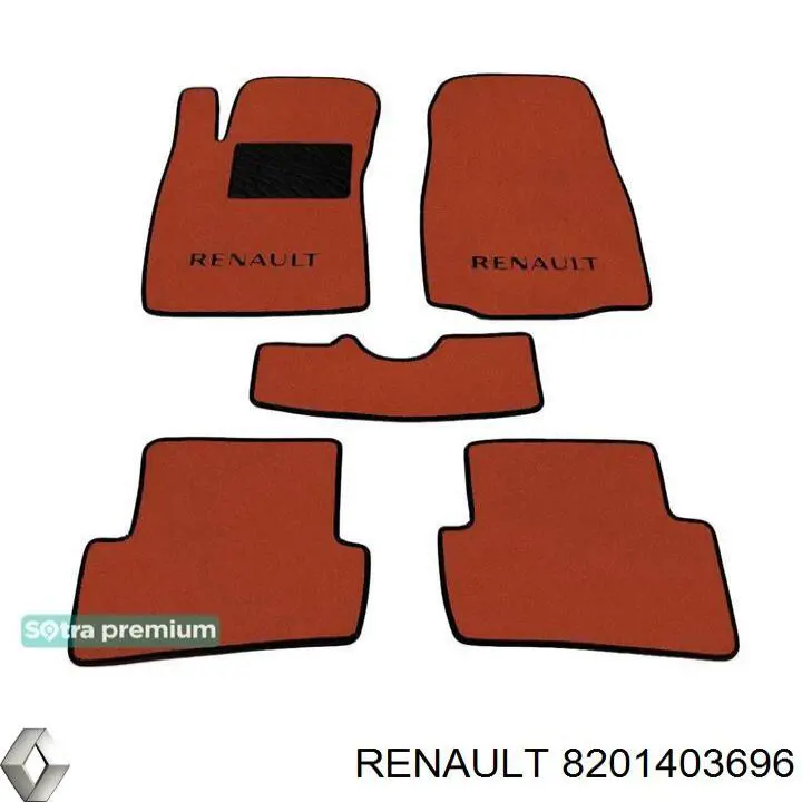 8201403696 Renault (RVI) Килими салону