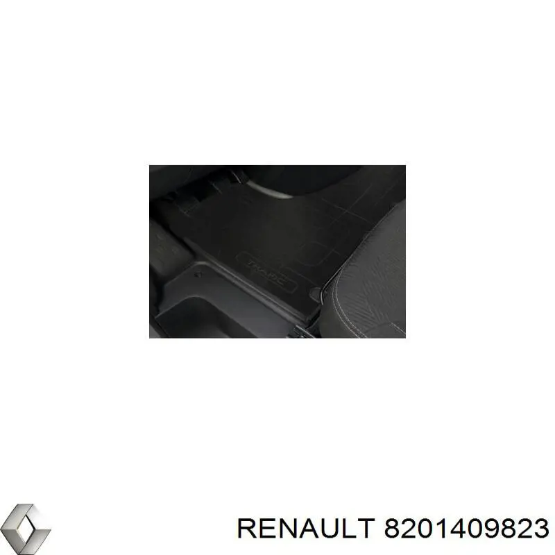 Килимок передній, комплект 2 шт. Renault Trafic 3 (EG) (Рено Трафік)
