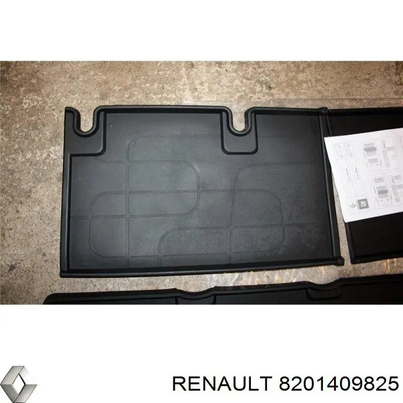 Килимок третього ряду сидінь Renault (RVI) 8201409825 ціна, від 56.99 USD