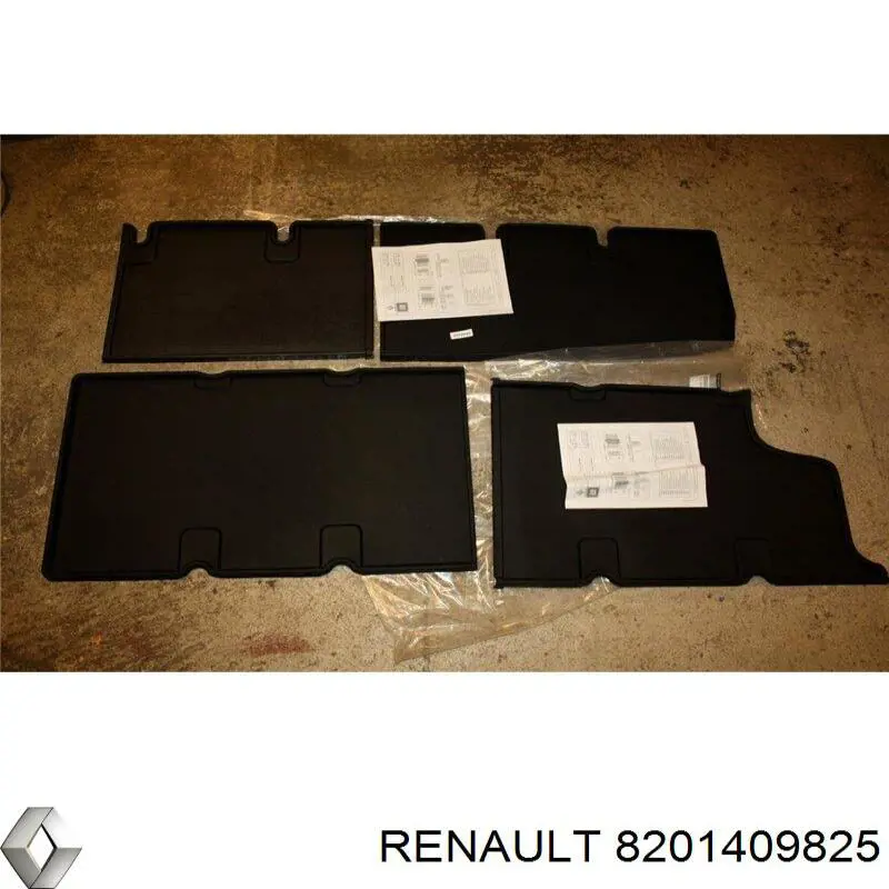 8201409825 Renault (RVI) Килимок третього ряду сидінь