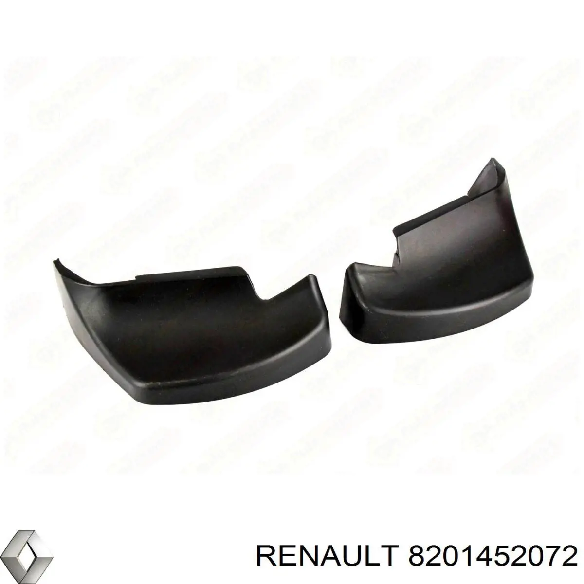 Бризковики передні, комплект Renault (RVI) 8201452072 ціна, від 49.82 USD
