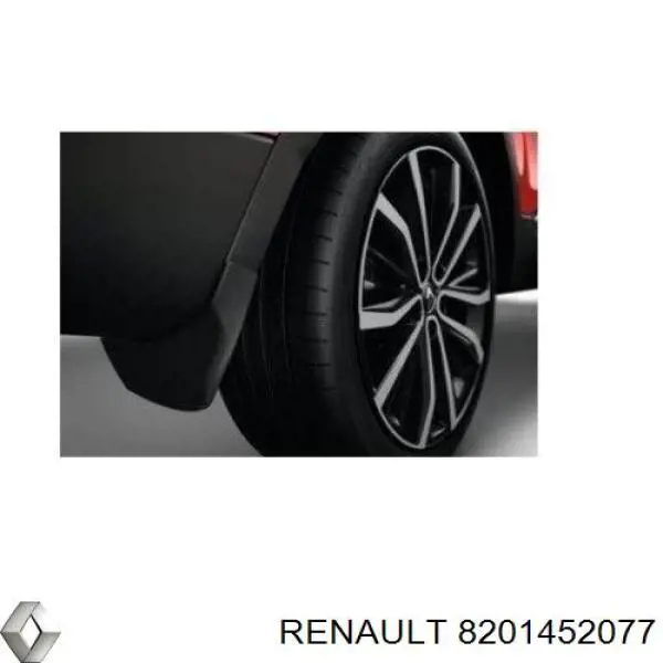 8201452077 Renault (RVI) Бризковики задні, комплект