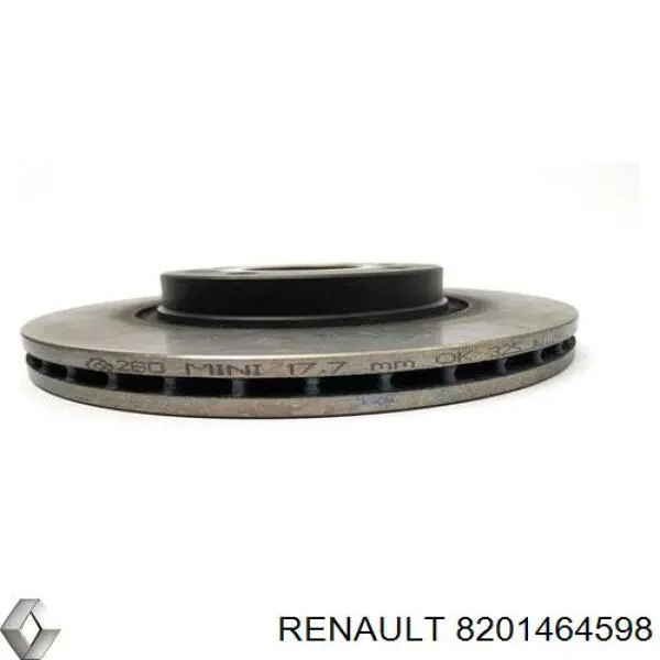 8201464598 Renault (RVI) Гальмо дискове переднє