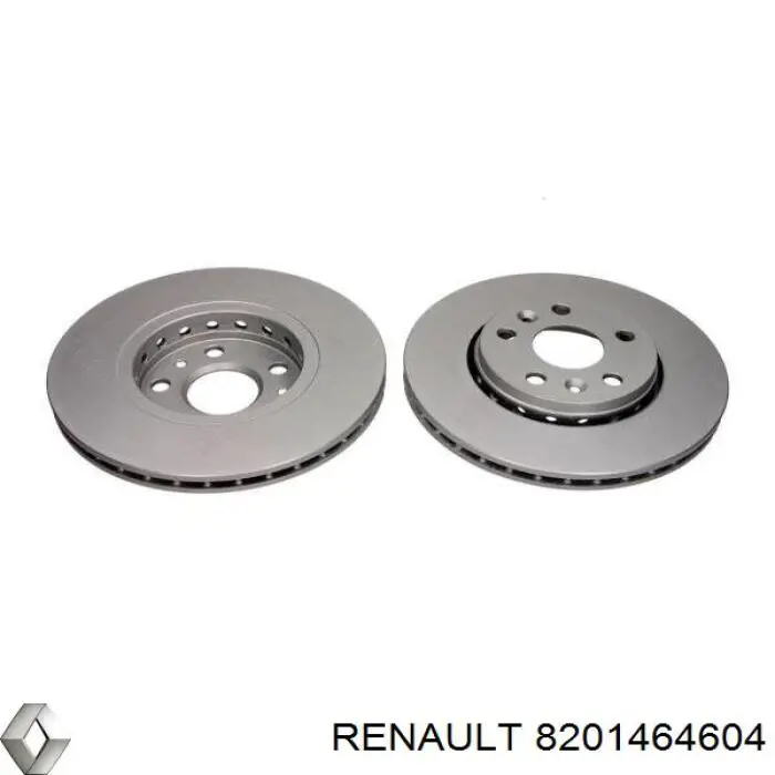 Диск гальмівний передній Renault (RVI) 8201464604