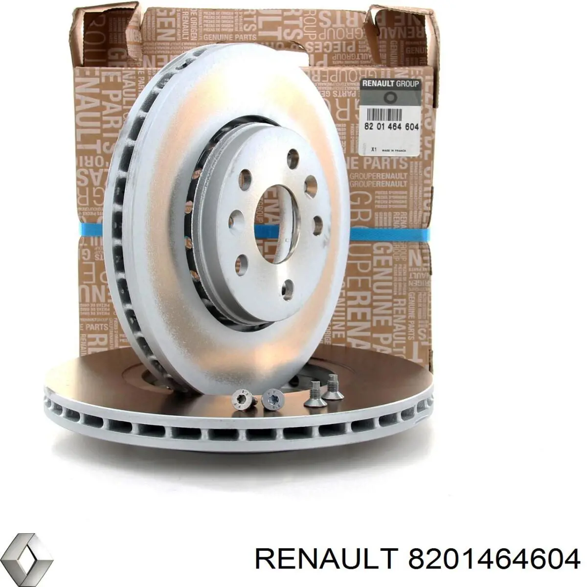 Гальмівні диски передні 8201464604 Renault (RVI)