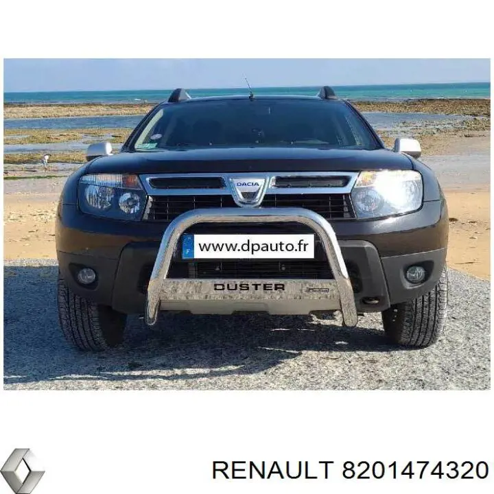 Захист- "кенгурятник" Renault (RVI) 8201474320