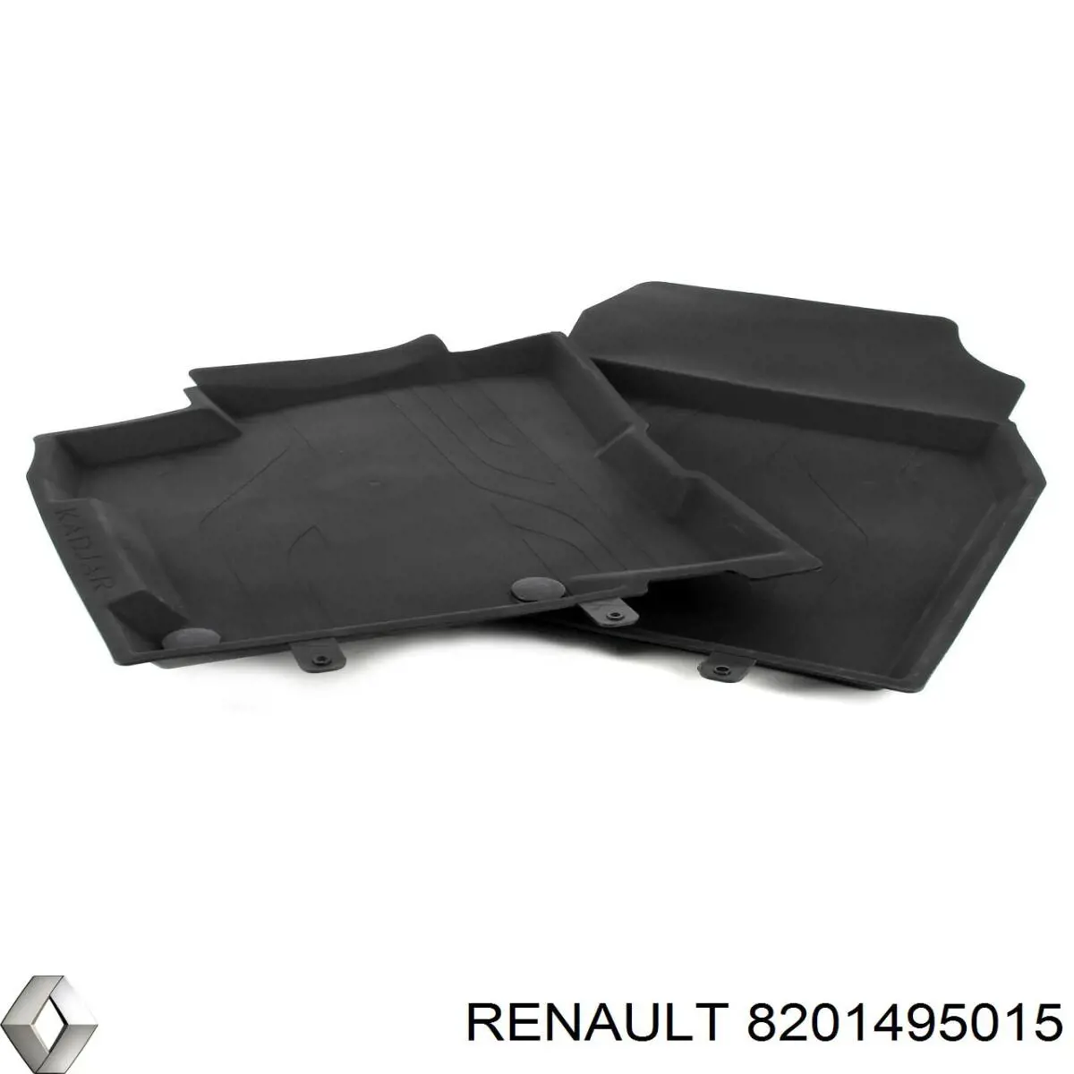 8201495015 Renault (RVI) Кріплення килимків салонних, комплект