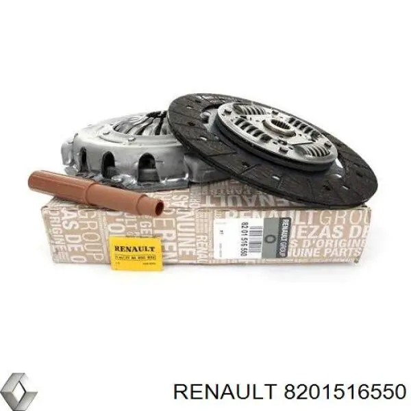 Комплект зчеплення (3 частини) Renault (RVI) 8201516550 ціна, від 321.40 USD