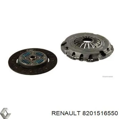 Купити 8201516550 Renault (RVI) Комплект зчеплення (диск, корзина, підшипник)