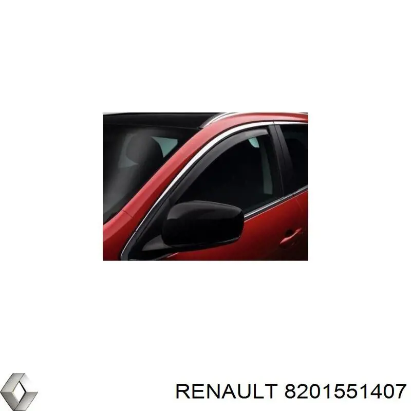 8201551407 Renault (RVI) Дефлектори стекол