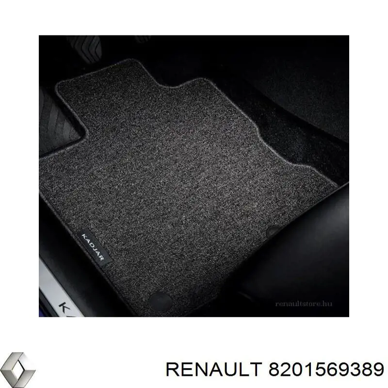 Комплект килимків Renault (RVI) 8201569389 ціна, від 48.20 USD