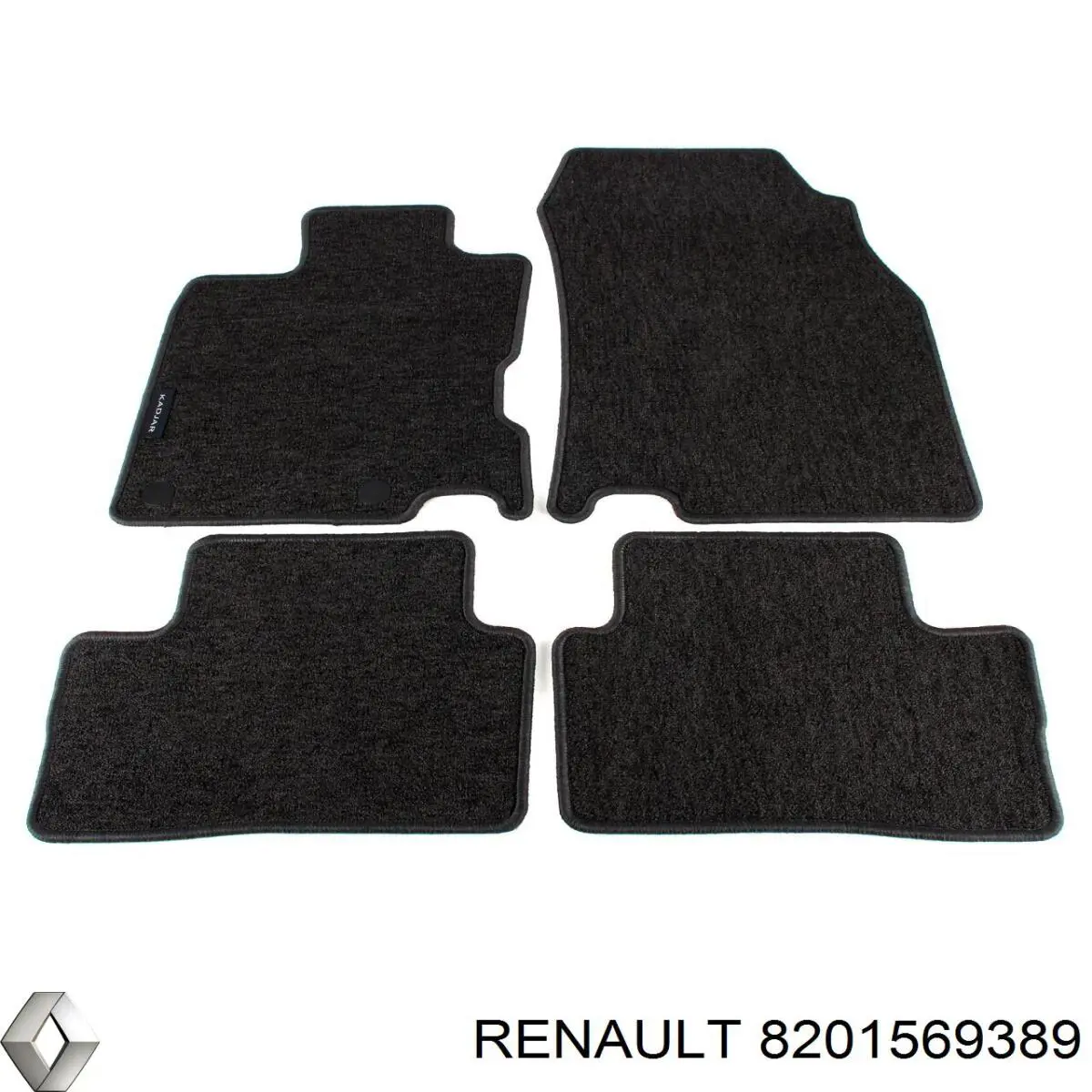 Коврики 8201569389 Renault (RVI)