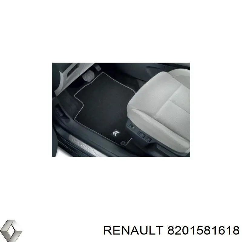Купити 8201581618 Renault (RVI) Килимки автомобільні