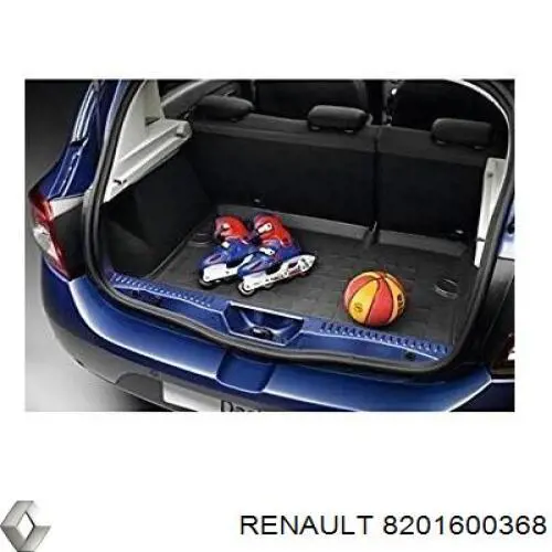 Килимок багажного відсіку Renault SANDERO 2 STEPWAY (Рено Сандеро)