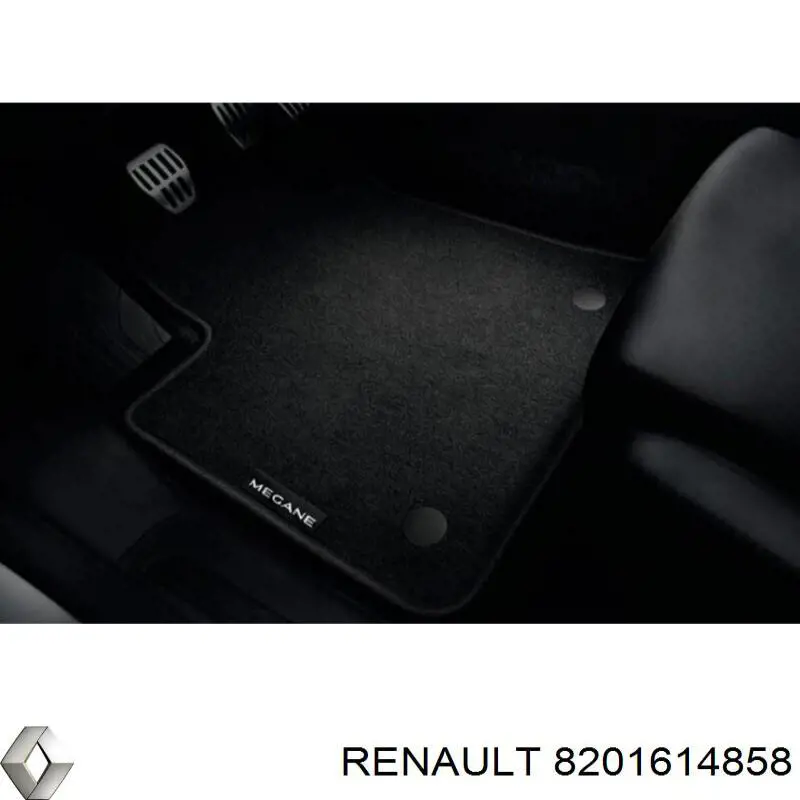 Комплект килимків Renault (RVI) 8201614858 ціна, від 106.65 USD