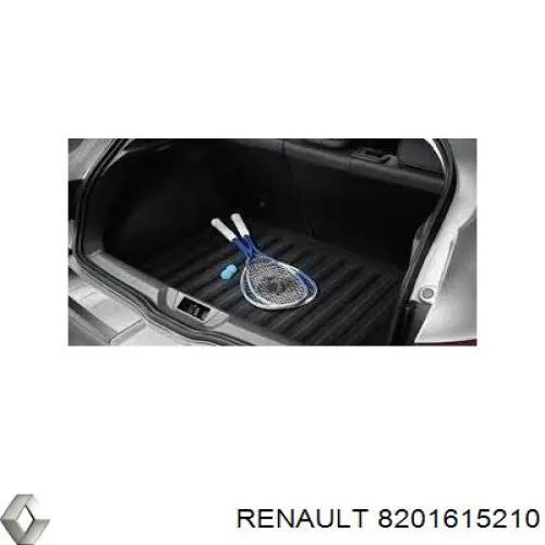 8201615210 Renault (RVI) Задній килимок в багажник