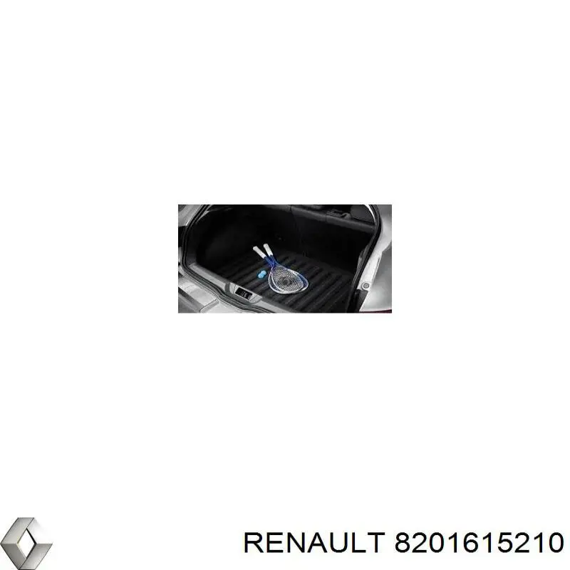 Килимок багажного відсіку Renault (RVI) 8201615210 ціна, від 70.38 USD