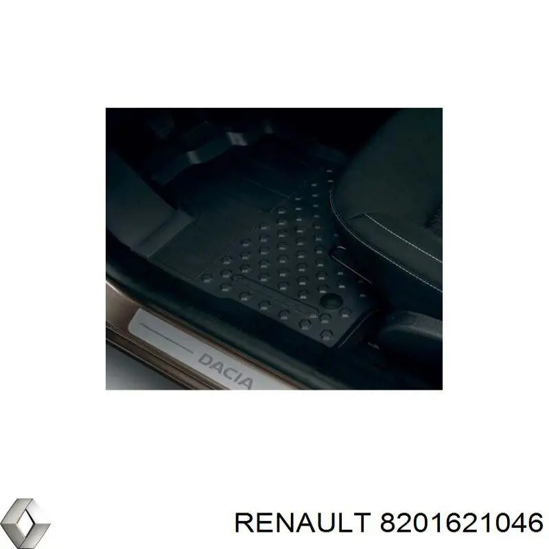 Комплект килимків Renault (RVI) 8201621046 ціна, від 114.51 USD
