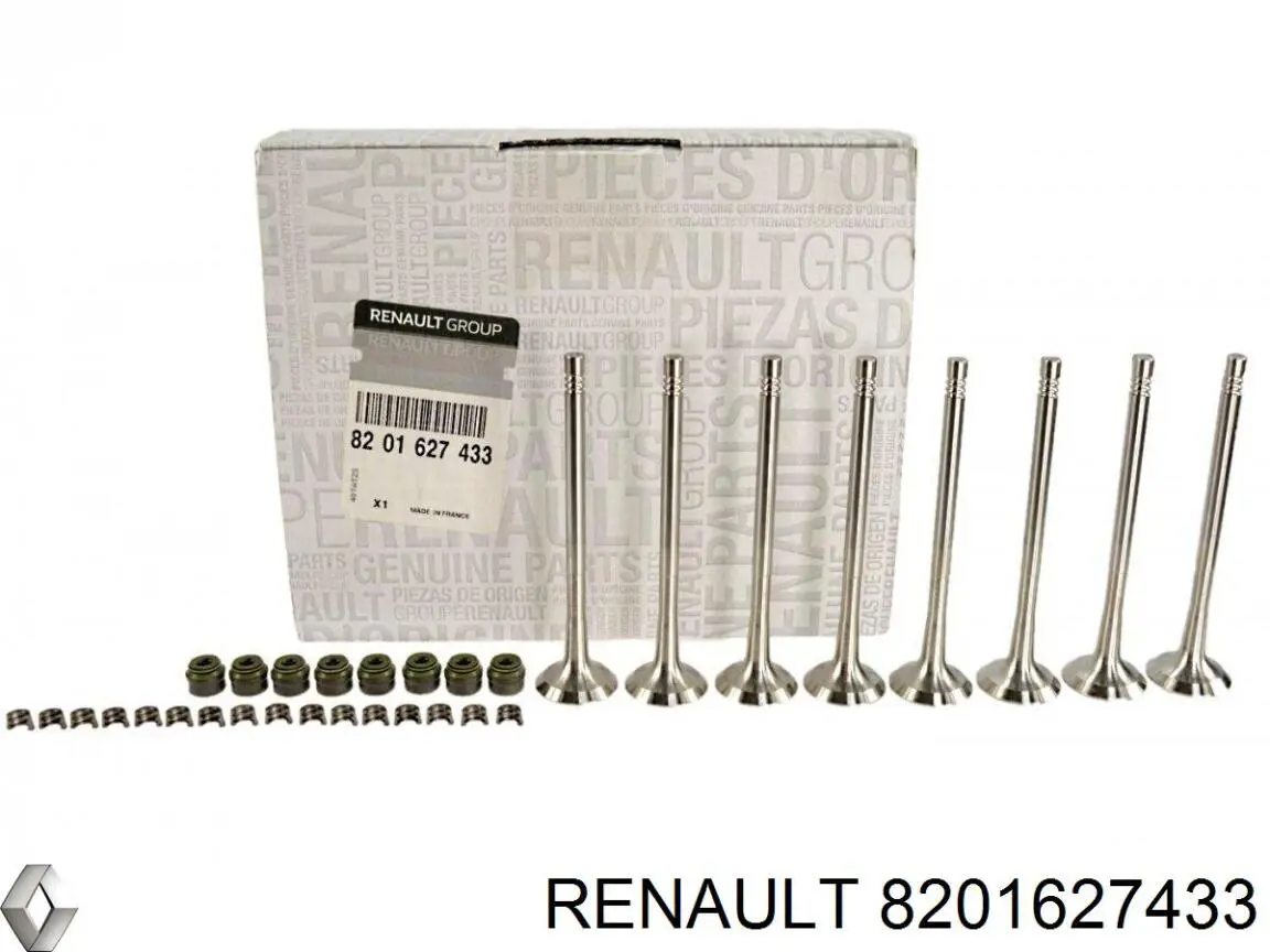 8201627433 Renault (RVI) клапан випускний