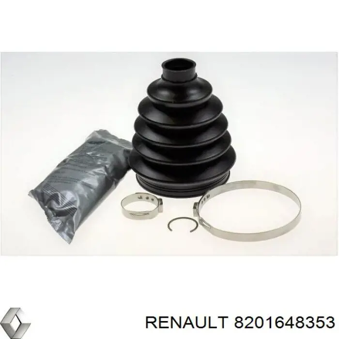 Пильник шарніра кутових швидкостей зовнішній передній Renault (RVI) 8201648353 ціна, від 8.41 USD