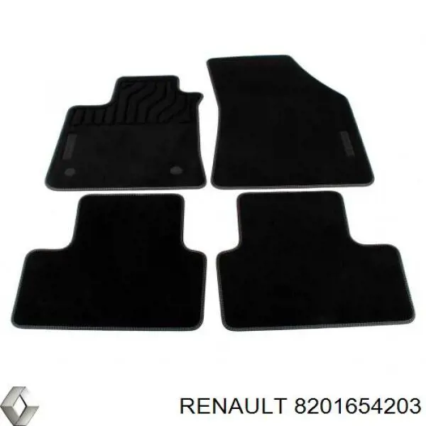Купити 8201614869 Renault (RVI) Килимки автомобільні