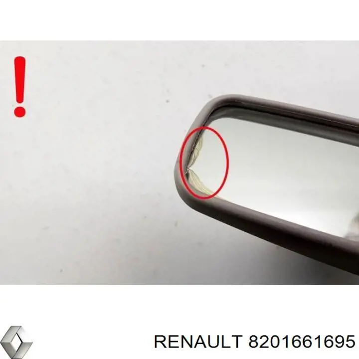 Купити 8201661695 Renault (RVI) Дзеркало салону авто