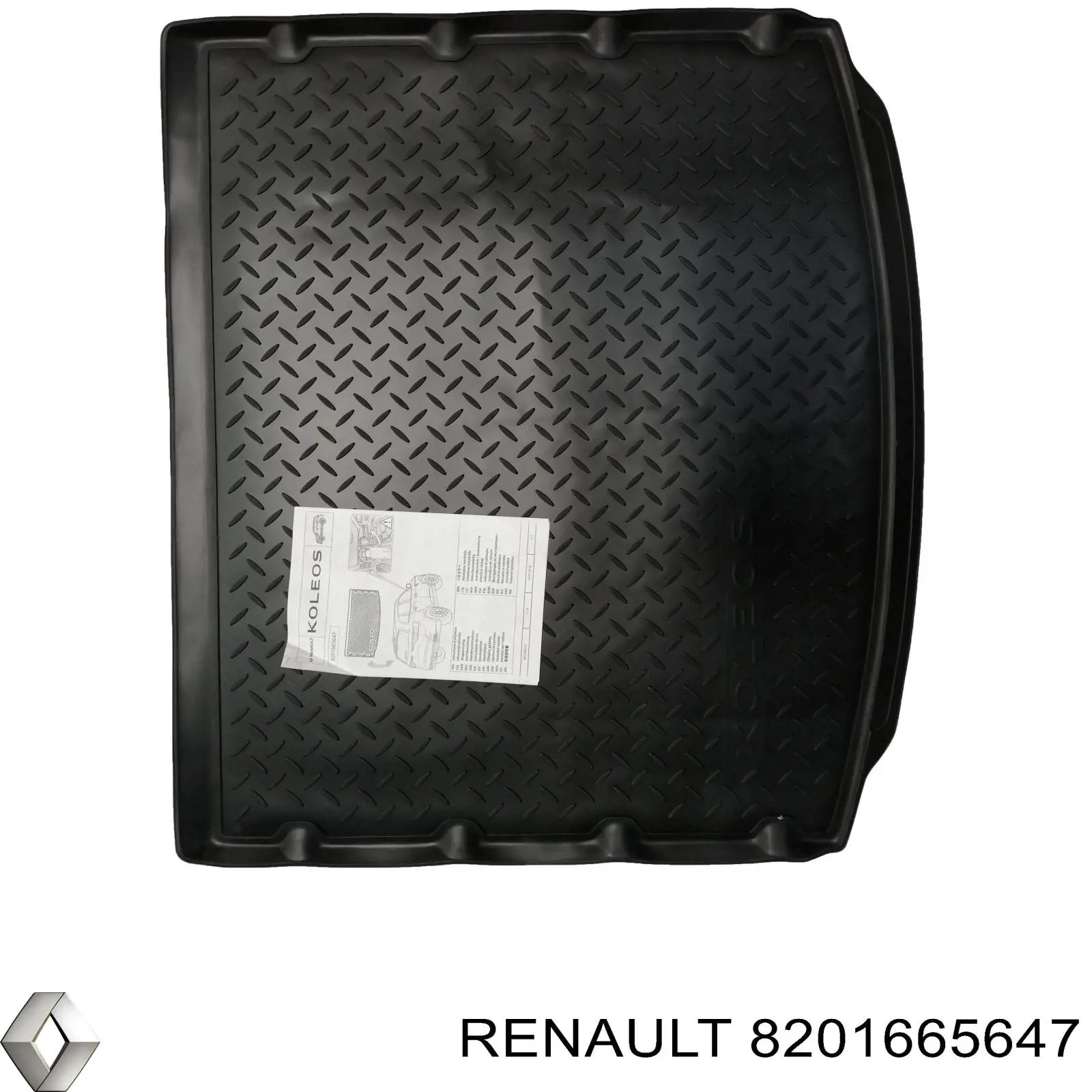 Килимок багажного відсіку Renault (RVI) 8201665647 ціна, від 115.98 USD