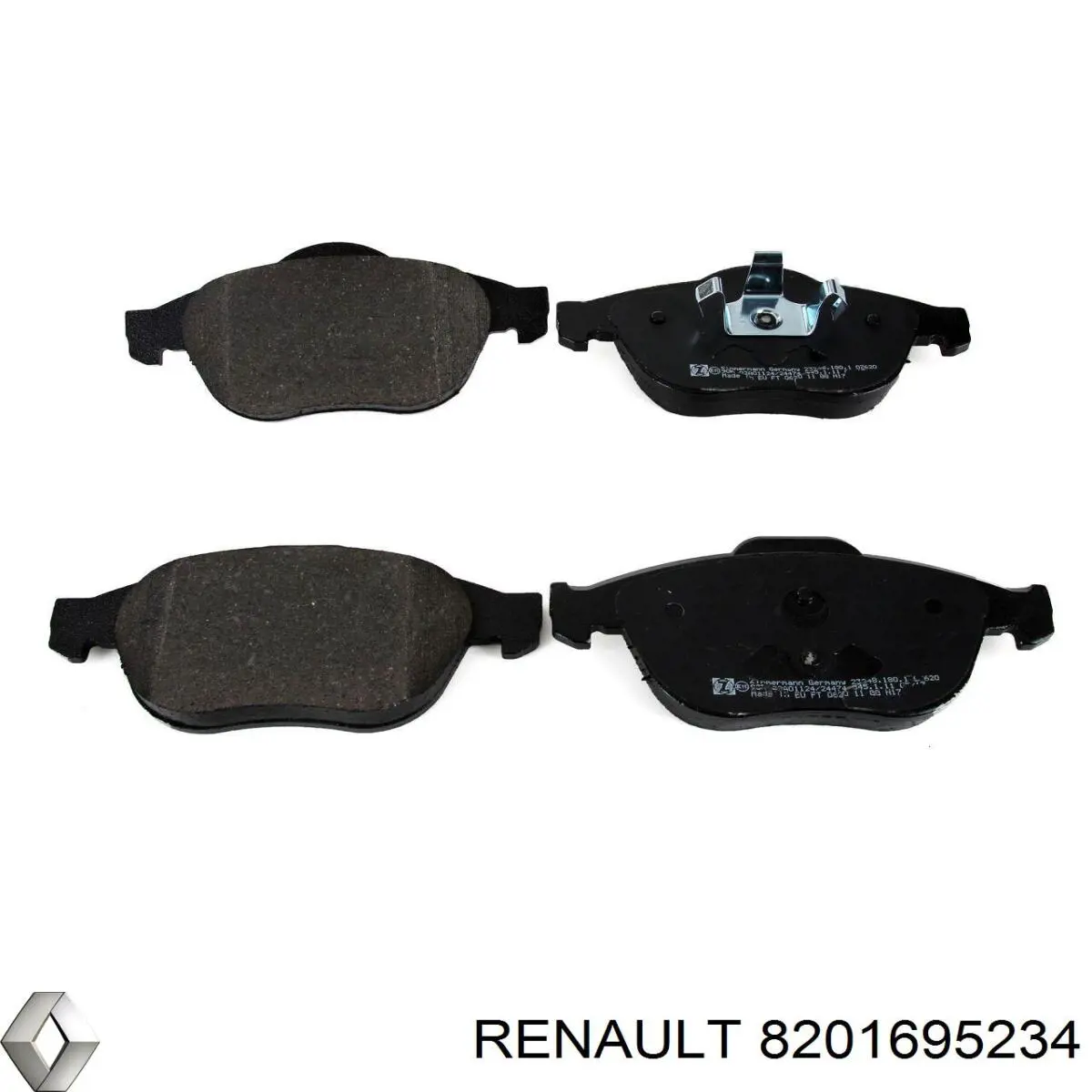 Диск переднього гальма Renault (RVI) 8201695234 ціна, від 101.54 USD