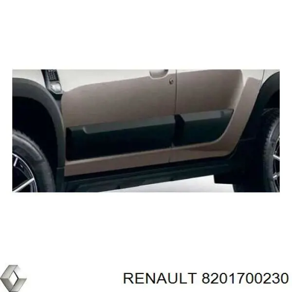 Купити 8201700230 Renault (RVI) Молдинги дверей, комплект