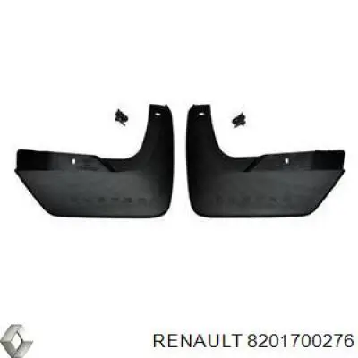 Задні бризковики Renault (RVI) 8201700276 ціна, від 20.09 USD