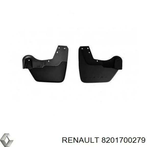 8201700279 Renault (RVI) Комплект передніх бризковиків