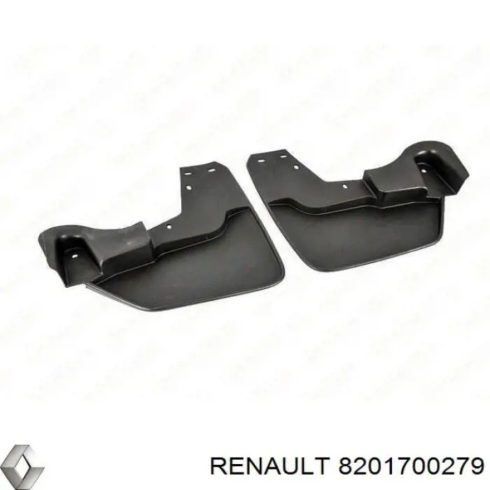 Бризковики передні, комплект Renault (RVI) 8201700279 ціна, від 29.07 USD