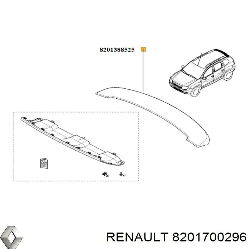 Купити 8201700296 Renault (RVI) 
