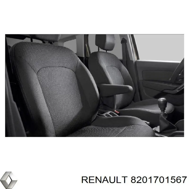  Чохли сидінь Renault DUSTER 