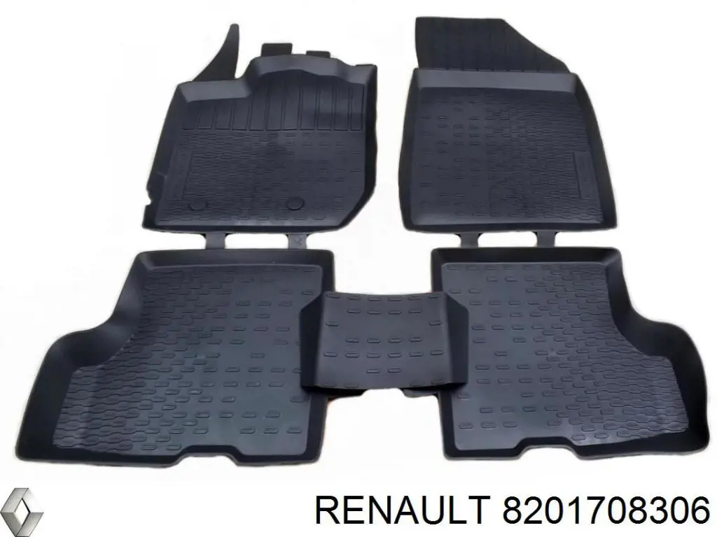 Комплект килимків Renault (RVI) 8201708306 ціна, від 74.66 USD