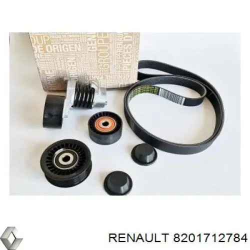Ремінь генератора 8201712784 Renault (RVI)