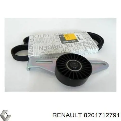 Ремінь приводний, агрегатів, комплект 8201712791 Renault (RVI)