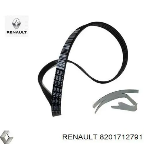 8201712791 Renault (RVI) Ремінь приводний, агрегатів, комплект