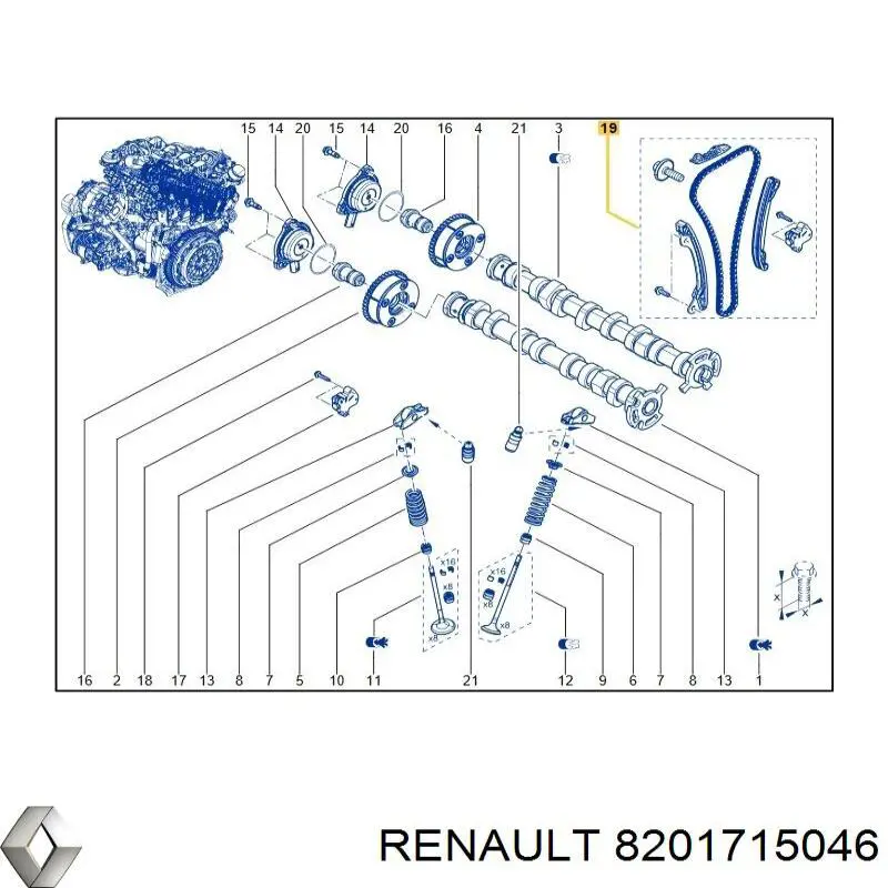 8201715046 Renault (RVI) 