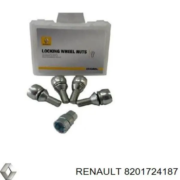 Колісний болт Renault (RVI) 8201724187 ціна, від 73.50 USD