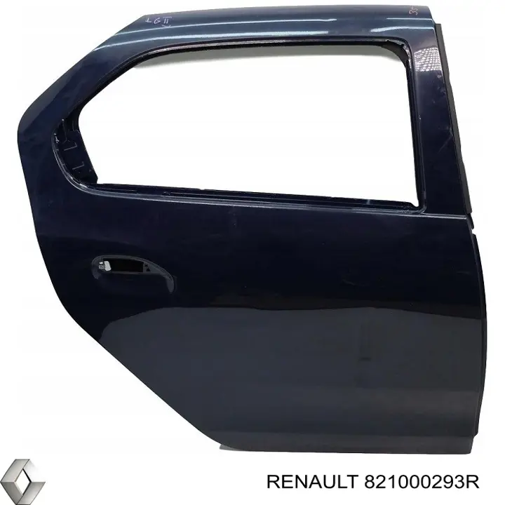Двері задні, праві Renault SANDERO 2 (Рено Сандеро)