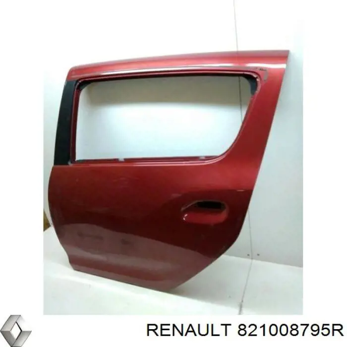 Двері задні, праві Renault (RVI) 821008795R ціна, від 63.35 USD