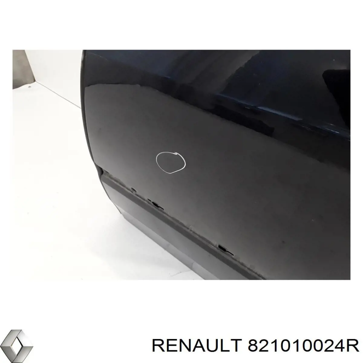 Двері задні, ліві Renault Laguna 3 (KT0) (Рено Лагуна)