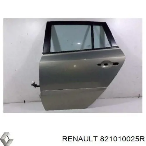 Двері задні, ліві Renault Koleos (HY0) (Рено Колеос)