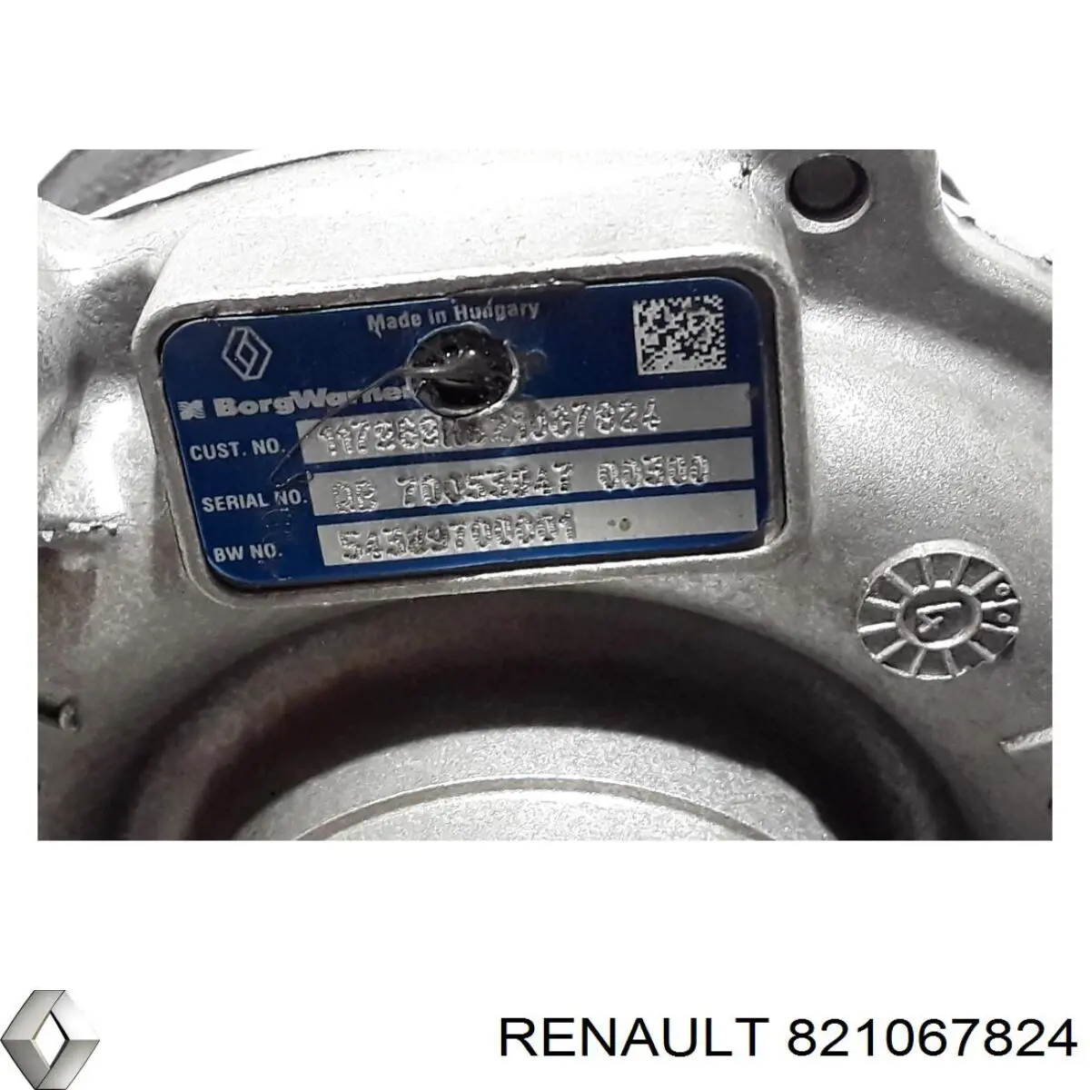 Купити 821067824 Renault (RVI) Турбіна